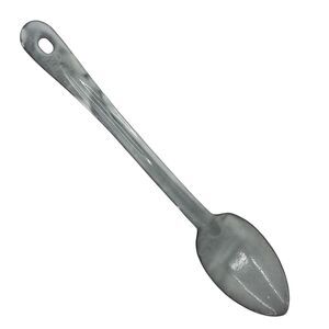 Vintage Gray Graniteware Spoon Large Farmhouse Kitchen Cookware Serving